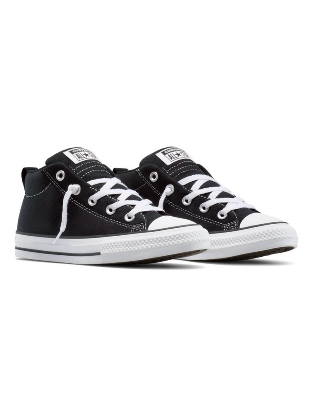 Converse Kids Black & White Low Top All Star Sneakers